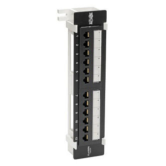 Cat6 Wall-Mount PoE Patch Pane