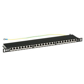 Cat6a Patch Panel 24-Port High