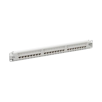 Cat6 Patch Panel 24-Port 4PPoE Compliant