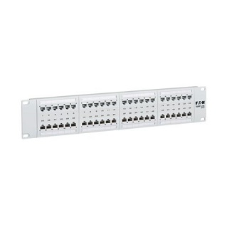 Cat6 Patch Panel 48-Port 4PPoE Compliant