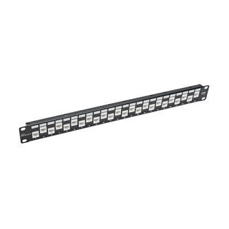 24-Port Cat6a Cat6 Cat5e Feed-