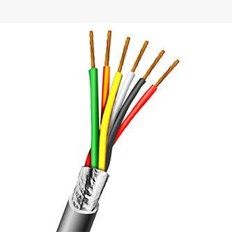 6 CONDUCTOR 22AWG WIRE SHIELDED 500 FT C