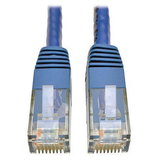 Cat6 Cable (RJ45 M/M),PoE,Blue,3 ft.