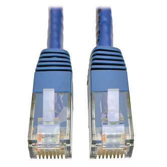 Cat6 Cable (RJ45 M/M),PoE,Blue,5 ft.