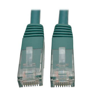 Cat6 Cable (RJ45 M/M),PoE,Green,6 ft.