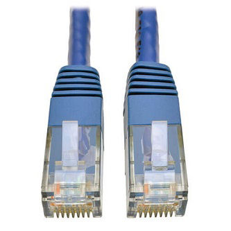 Cat6 Cable (RJ45 M/M),PoE,Blue,7 ft.