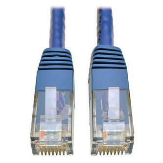 Cat6 Cable (RJ45 M/M),PoE,Blue,10 ft.