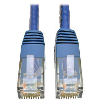 Cat6 Cable (RJ45 M/M),PoE,Blue,14 ft.