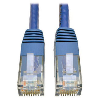 Cat6 Cable (RJ45 M/M),PoE,Blue,15 ft.