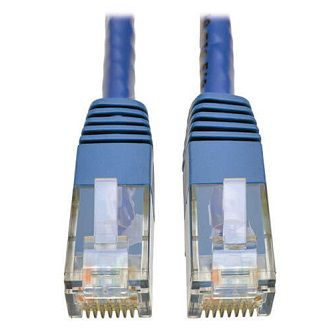 Cat6 Cable (RJ45 M/M),PoE,Blue,100 ft.