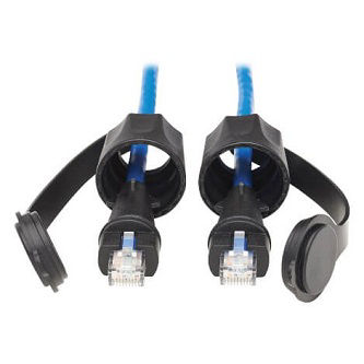 Cat6 Cable (RJ45 M/M),100W PoE,Blue,23'