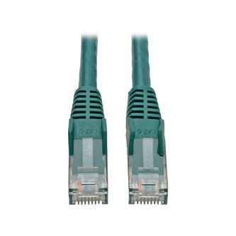 Cat6 Cable (RJ45 M/M),PoE,Green,4 ft.
