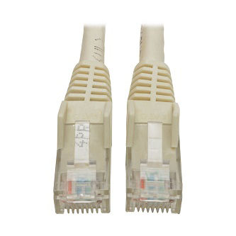 Cat6 Cable (RJ45 M/M),PoE,White,6 ft.