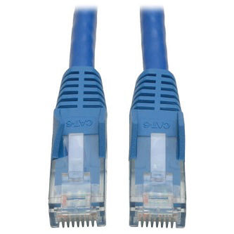 Cat6 Cable (RJ45 M/M),PoE,Blue,7 ft.
