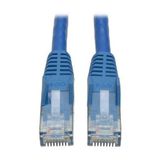 Cat6 Cable (RJ45 M/M),PoE,Blue,25 ft.