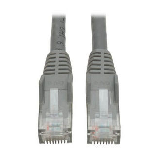 Cat6 Cable (RJ45 M/M),PoE,Gray,25 ft.