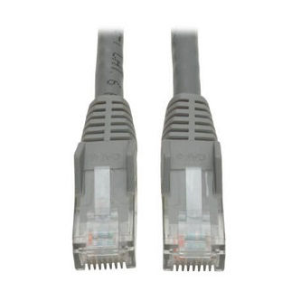 Cat6 Cable (RJ45 M/M),PoE,Gray,30 ft.