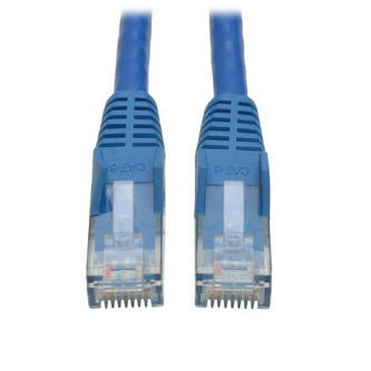 Cat6 Cable (RJ45 M/M),PoE,Blue,35 ft.