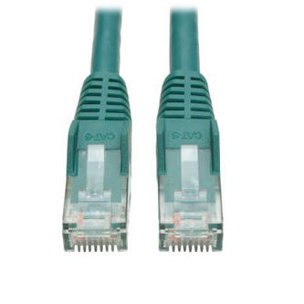 Cat6 Cable (RJ45 M/M),PoE,Green,50 ft.