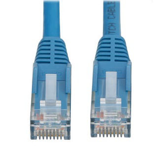 Cat6 Cable (RJ45 M/M),PoE,Blue,16.4 ft.