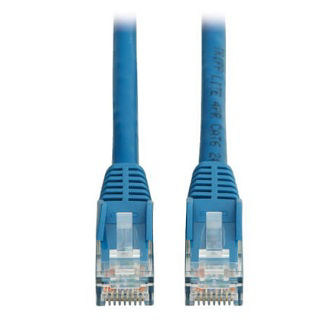 Cat6 Cable (RJ45 M/M),PoE,Blue,49.2 ft.