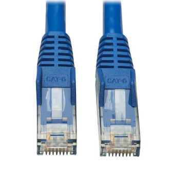 Cat6 Cable (RJ45 M/M),PoE,CMR-LP,Blue,6'