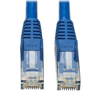 Cat6 Cable (RJ45M/M),PoE,CMR-LP,Blue,20'