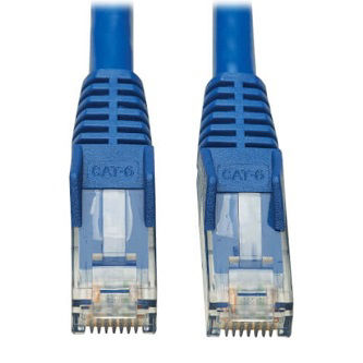 Cat6 Cable (RJ45M/M),PoE,CMR-LP,Blue,30'