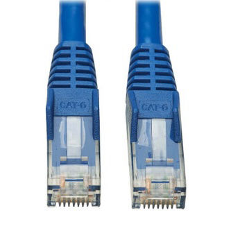 Cat6 Cable (RJ45M/M),PoE,CMR-LP,Blue,50'