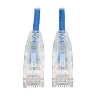 Cat6 Cable (RJ45 M/M),PoE,Blue,4 ft.