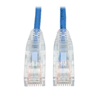 Cat6 Cable (RJ45 M/M),PoE,Blue,6 ft.