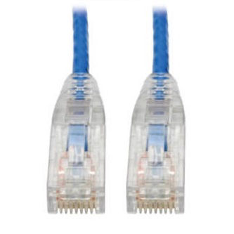 Cat6 Cable (RJ45 M/M),PoE,Blue,7 ft.