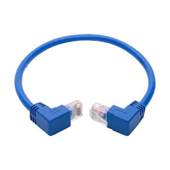 Cat6 Cable (RJ45 M to RJ45 M),Blue,1 ft
