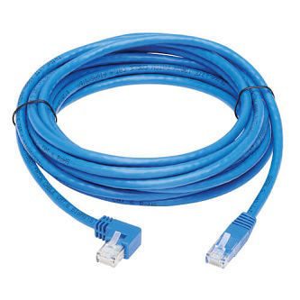 Cat6 Cable (RJ45 Lf-Ang M/M),Blue,20 ft.