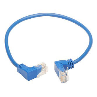 Cat6 Cable (RJ45 M to RJ45 M),Blue,1 ft.