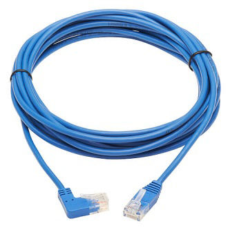 Cat6 Cable (RJ45 Rt-Ang M/M),Blue,15'