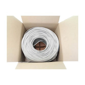 CAT6A BULK CABLE WHITE 1000FT