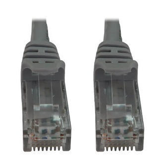 CAT6A ETHERNET CABLE GRAY 1FT