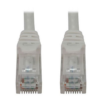 CAT6A ETHERNET CAB WHITE 1 FT