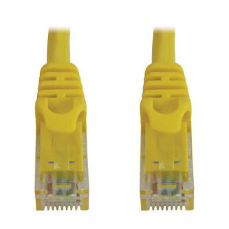 CAT6A ETHERNET CABLE YLW 1FT