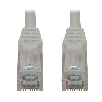 CAT6A ETHERNET CAB WHITE 25FT