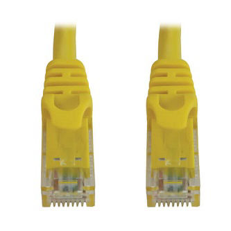 CAT6A ETHERNET CABLE YLW 25FT
