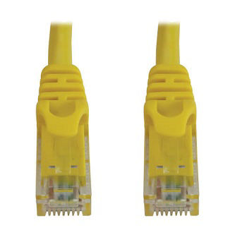 CAT6A ETHERNET CABLE YLW 100'