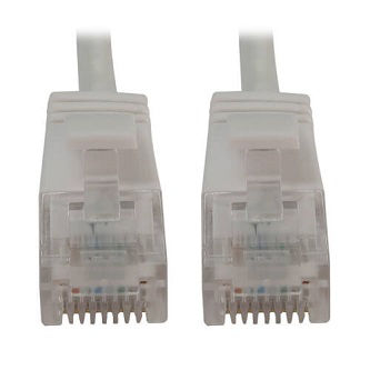 CAT6A ETHERNET CAB WHITE 2FT