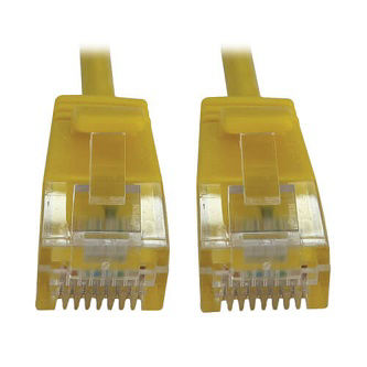 CAT6A ETHERNET CABLE YLW 2FT