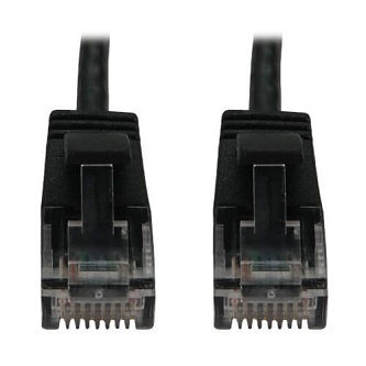 CAT6A ETHERNET CAB BLACK 7FT