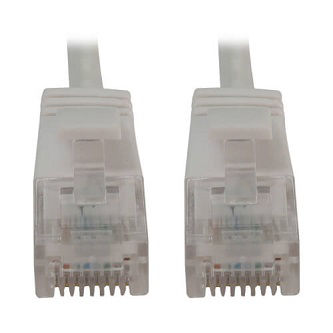 CAT6A ETHERNET CAB WHITE 25FT