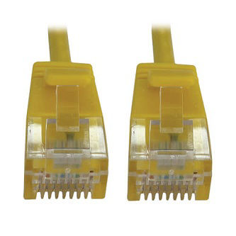 CAT6A ETHERNET CABLE YLW 25FT
