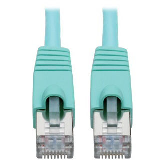 Cat6a Ethernet 10G Aqua 2ft