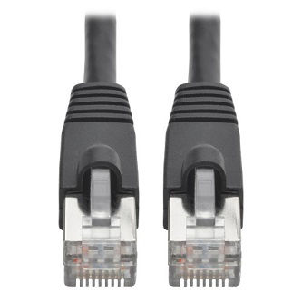 Cat6a Ethernet 10G Black 2ft